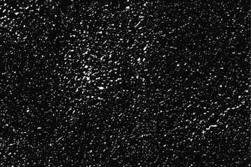 Aged wall texture. Grainy messy overlay of empty, aging, scratched wall. Grunge rough dirty background. Vector Illustration. Black isolated on white background. EPS10.