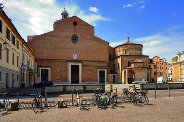 padua city cathedral in italy 