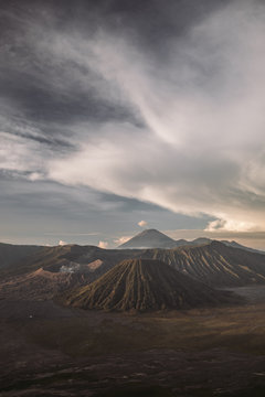 Bromo National Park at sunrise, java, indonesia