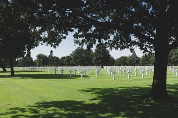 American war Cemetery, Omaha Beach