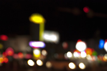 Bokeh of Las Vegas