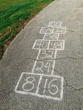 Hopscotch at Schoolyard