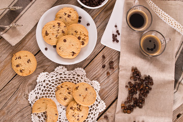 Chocolate chip cookies.