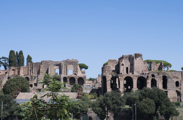Fototapeta premium Trajan market ruins in Rome
