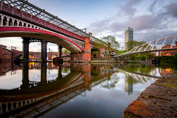 One of the largest conservation areas in manchester, castlefield is situated on the south west side of the city centre.