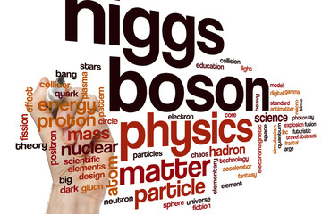 Higgs boson american word cloud