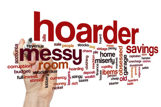 Hoarder Word Cloud