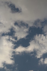 blue sky with clouds