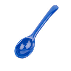 Blue Plastic Spoon Cutout