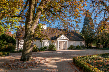 The Birthplace of Fryderyk Chopin and Park. Zelazowa Wola, Masovian Voivodeship, Poland.