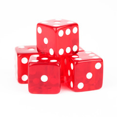 Red Dice Cutout