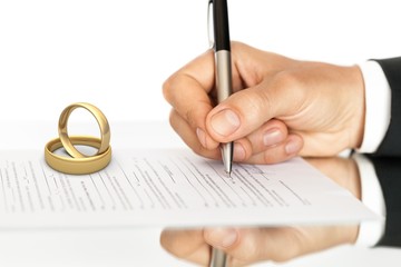Divorce.