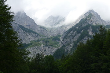 Fototapeta na wymiar Alps Mountain