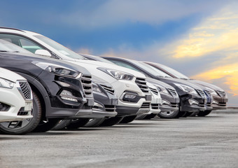 Cars For Sale Stock Lot Row