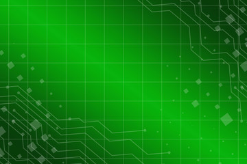Obraz premium abstract, green, technology, blue, web, digital, spider, design, light, illustration, circuit, pattern, data, stars, board, space, texture, business, nature, computer, star, lines, communication, net