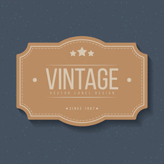 Vintage labels and frame. Design elements for greeting cards or invitations. Decorative text backgrounds. Vector illustration