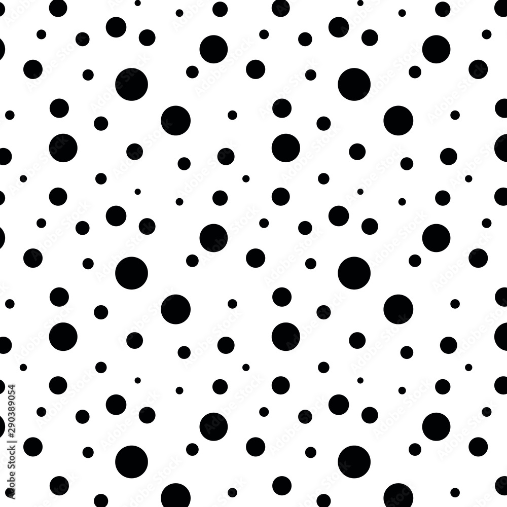 Poster abstract background with circles. bubble seamless pattern vector