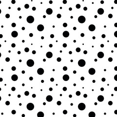 Abstract background with  circles. bubble seamless pattern vector