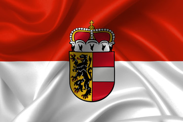 Fototapeta premium flag of salzburg