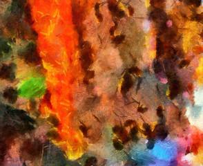 Abstract oil painting texture background.