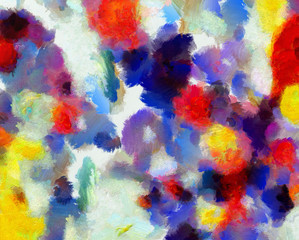 Abstract oil painting texture background.