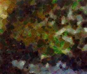 Grunge background. Abstract minimalism hand drawn pattern. Simple texture backdrop. Macro smooth brush strokes and splashes of paint. HD wallpaper design. Drawing template for creative ideas.