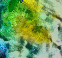 Grunge background. Abstract minimalism hand drawn pattern. Simple texture backdrop. Macro smooth brush strokes and splashes of paint. HD wallpaper design. Drawing template for creative ideas.