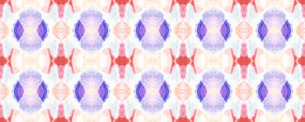 Ikat Seamless Pattern.