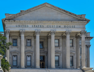 Fototapeta na wymiar United States Custom House