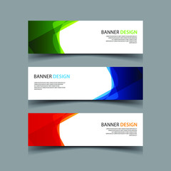 Fototapeta premium Vector Abstract design banner web template