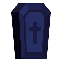 Obraz premium cemetery graveyard with cross icon