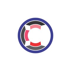C letter logo design vector