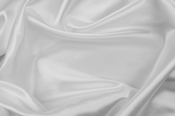 Fototapeta premium White silk fabric lines
