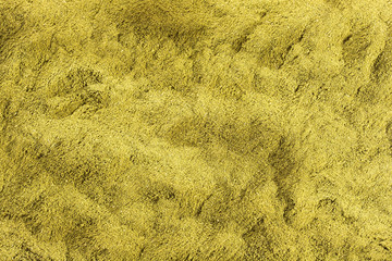 Coca flour - Erythroxylum coca. Top view