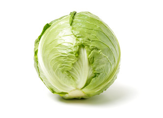 Fototapeta premium cabbage on white background