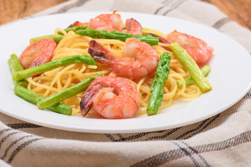 海老のスパゲッティ