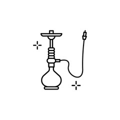 Hookah Turkish icon. Element of Turkey thin line icon