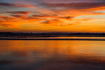 Fototapeta na wymiar Ocean sunset.