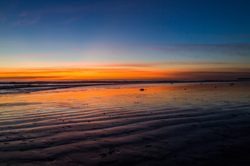 Fototapeta na wymiar Ocean sunset.