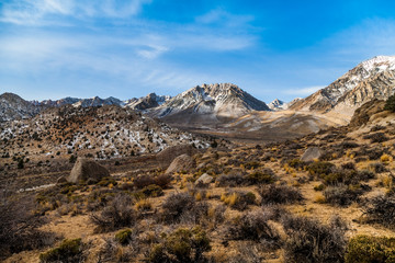 View of the Sierras.