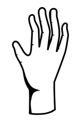 zombie hand coming out of the ground