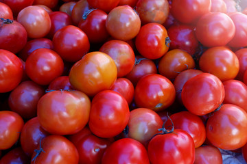 Red Tomato pattern for background.
