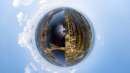 Small planet of Tambaquis Lagoon, Estancia, Sergipe © Sérgio Rocha