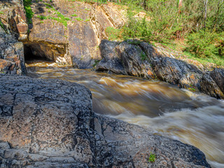 Pound Bend Tunnel Flood