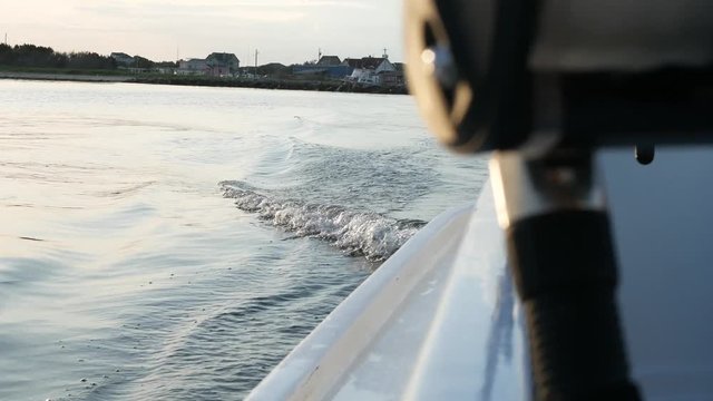 Leaving Hatteras Harbor