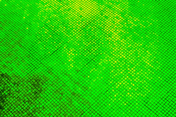 Beautiful closeup textures abstract color dark black white and light green tiles granite and light green glass pattern wall and background and art