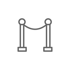 Separator, theater icon. Element of theater icon. Thin line icon