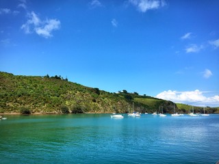 Fototapeta premium tropical island in the sea