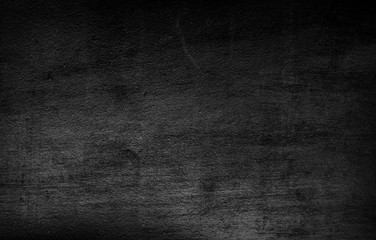 Dark grey black slate stone background or texture