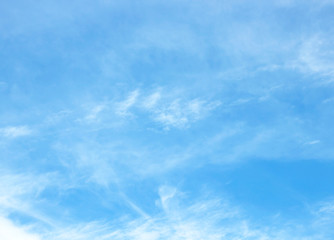 white cloud with blue sky background